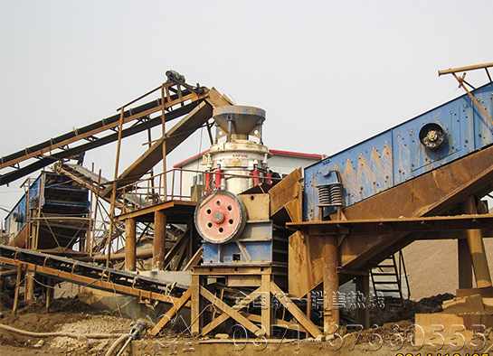 多缸圆锥破碎机