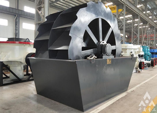 轮斗式洗砂机